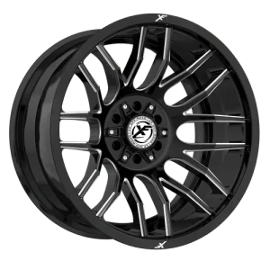 XF Off-Road – XF-232 – Black – 20″x10″ -12mm – Summer Wheels – XF-232201061351397-12GBML